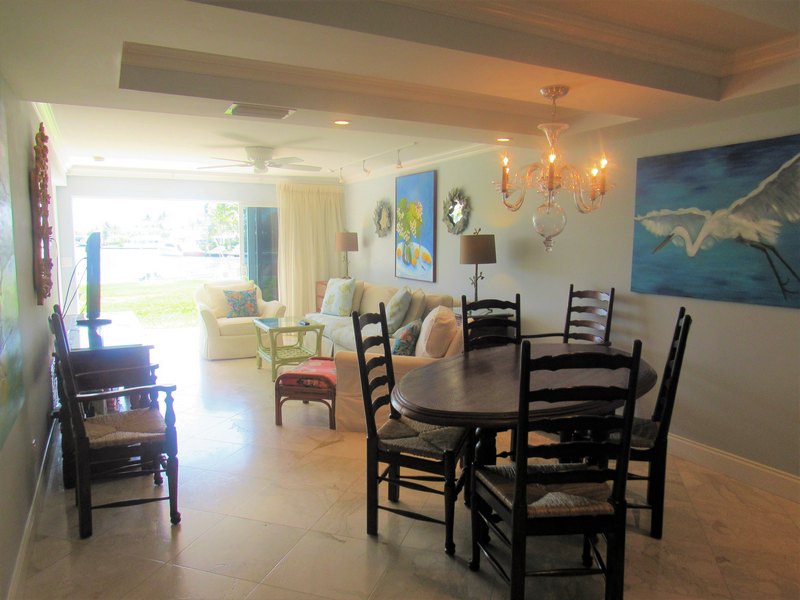 Dining room and Living room View
